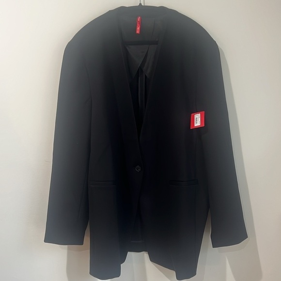 NWT SPANX Perfect Collarless Blazer Classic Black 2X - Picture 8 of 8